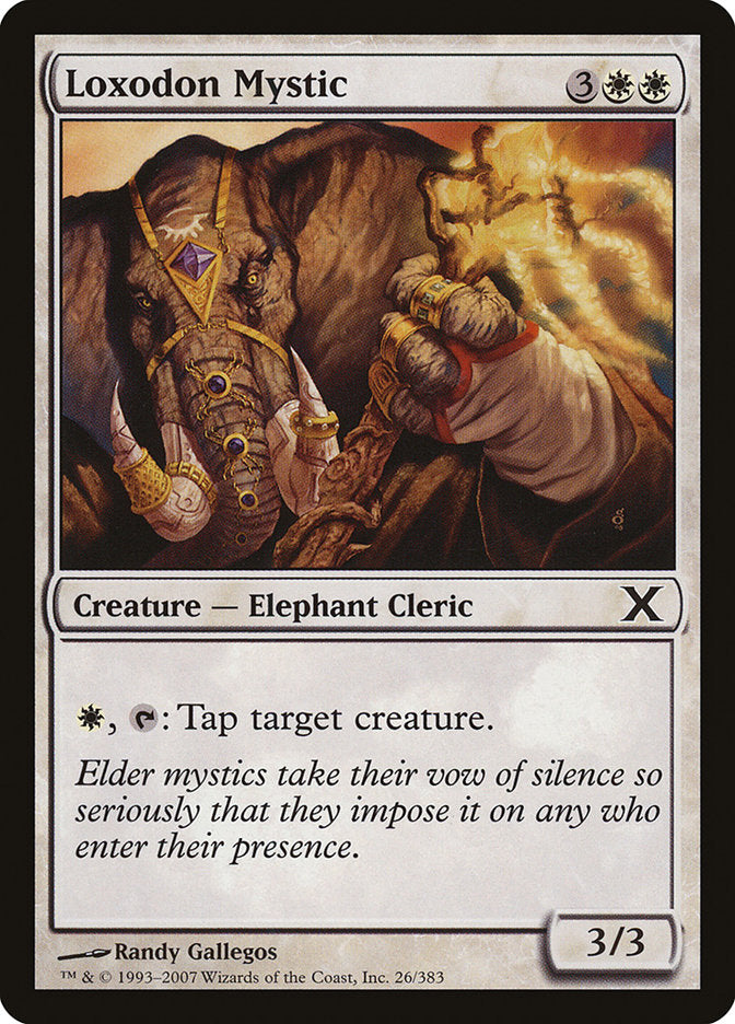 Loxodon Mystic [Tenth Edition] | Game Haven TX