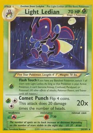 Light Ledian (24/105) [Neo Destiny Unlimited] | Game Haven TX