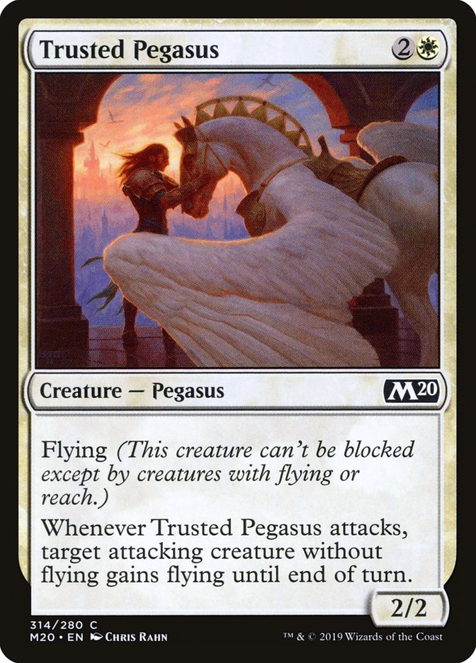 Trusted Pegasus [Core Set 2020] | Game Haven TX