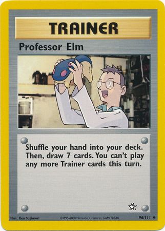 Professor Elm (96/111) [Neo Genesis Unlimited] | Game Haven TX