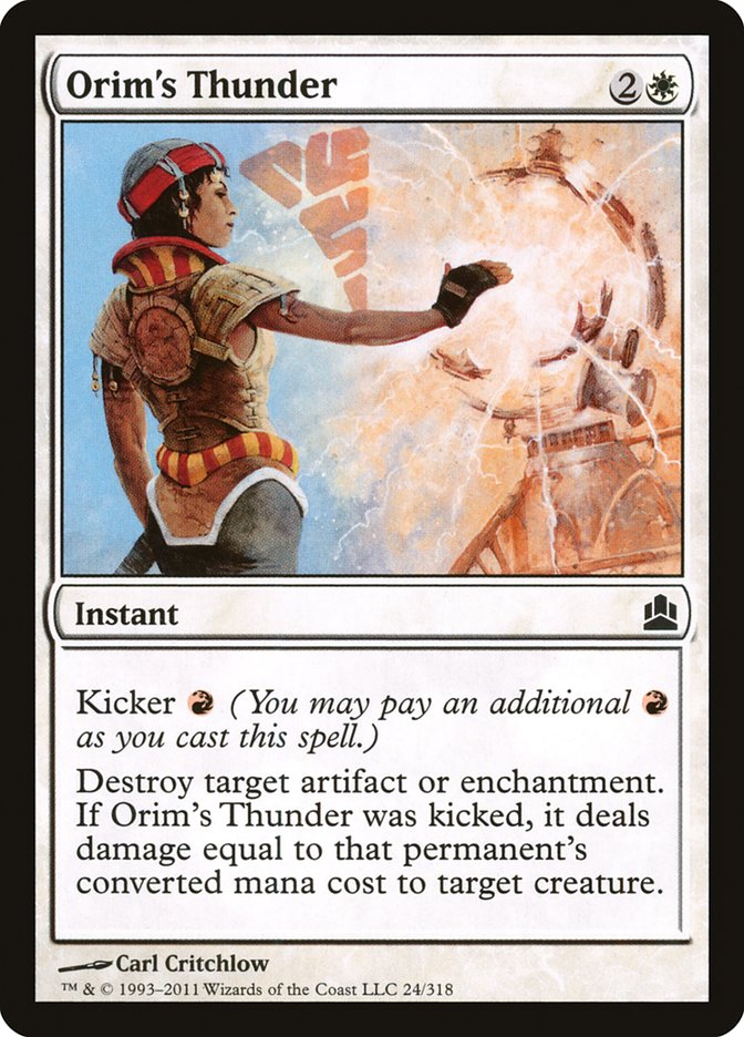 Orim's Thunder [Commander 2011] | Game Haven TX
