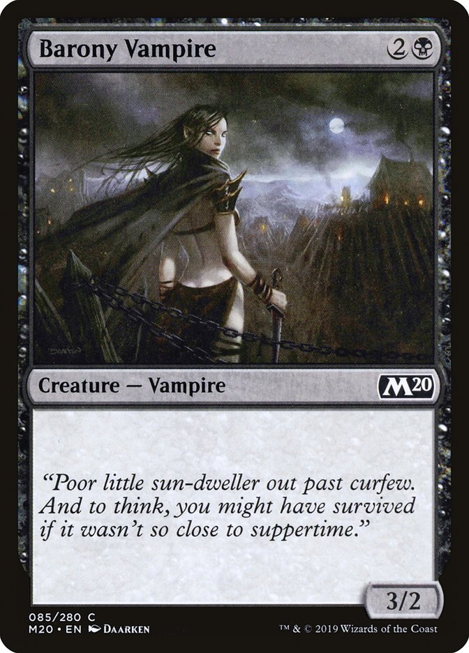 Barony Vampire [Core Set 2020] | Game Haven TX