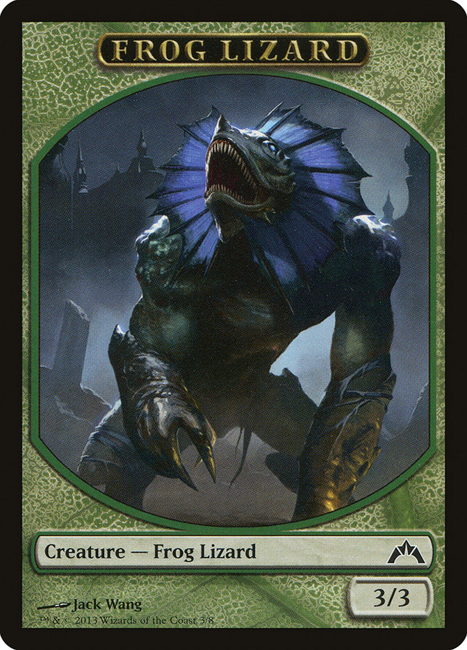 Frog Lizard [Gatecrash Tokens] | Game Haven TX