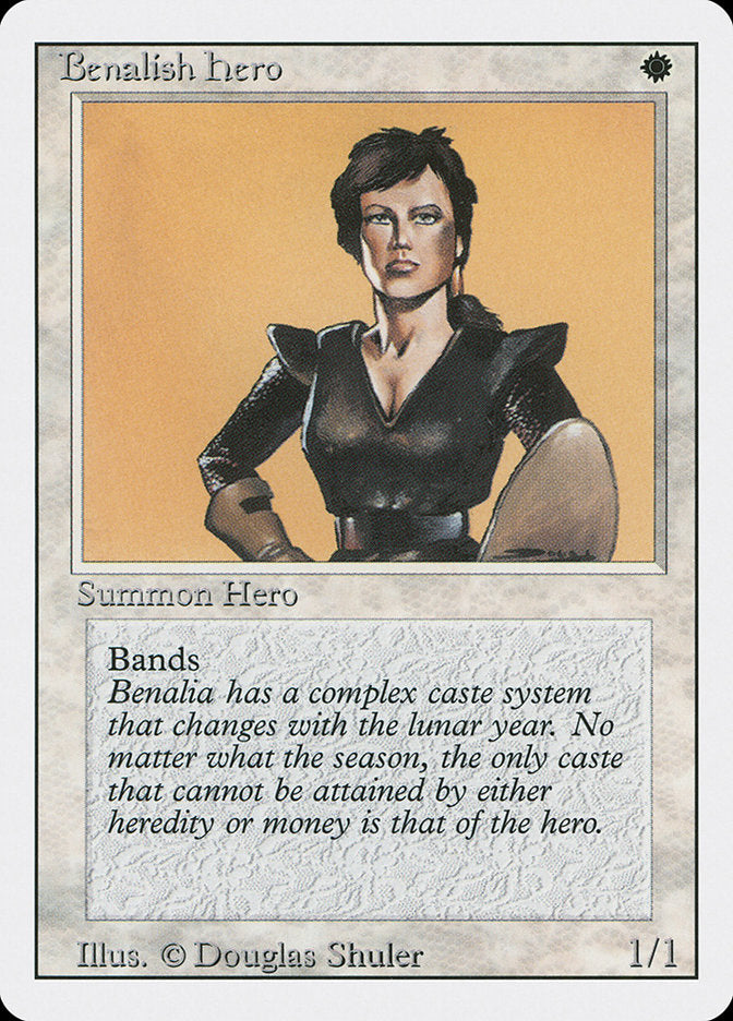 Benalish Hero [Revised Edition] | Game Haven TX