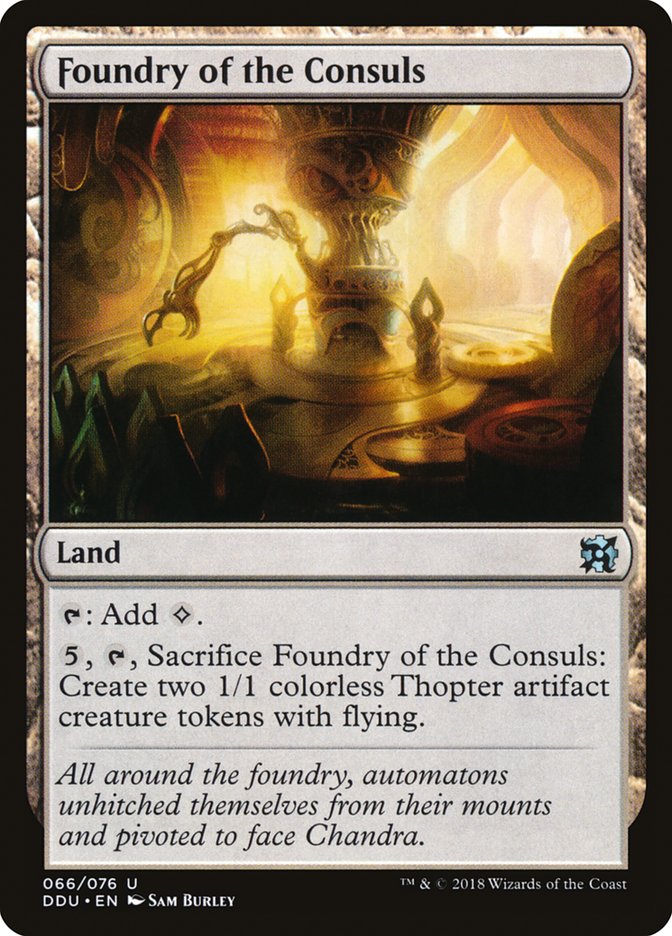 Foundry of the Consuls [Duel Decks: Elves vs. Inventors] | Game Haven TX