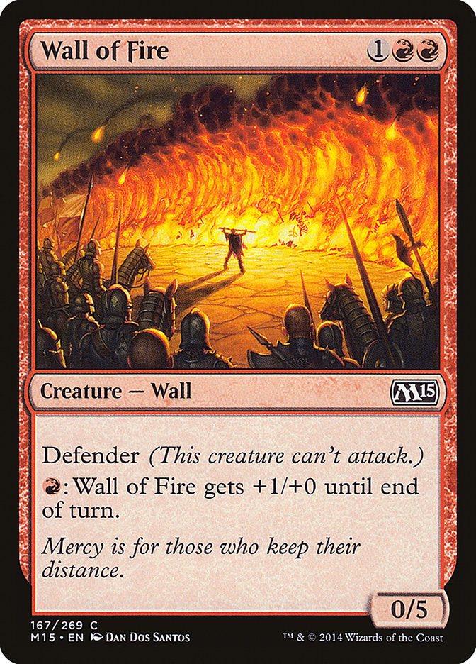 Wall of Fire [Magic 2015] | Game Haven TX