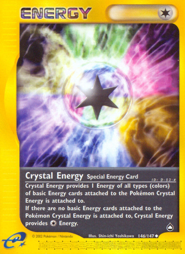 Crystal Energy (146/147) [Aquapolis] | Game Haven TX