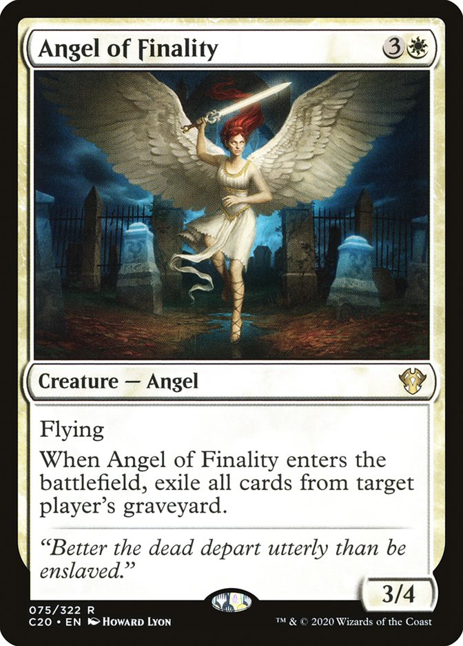 Angel of Finality [Commander 2020] | Game Haven TX