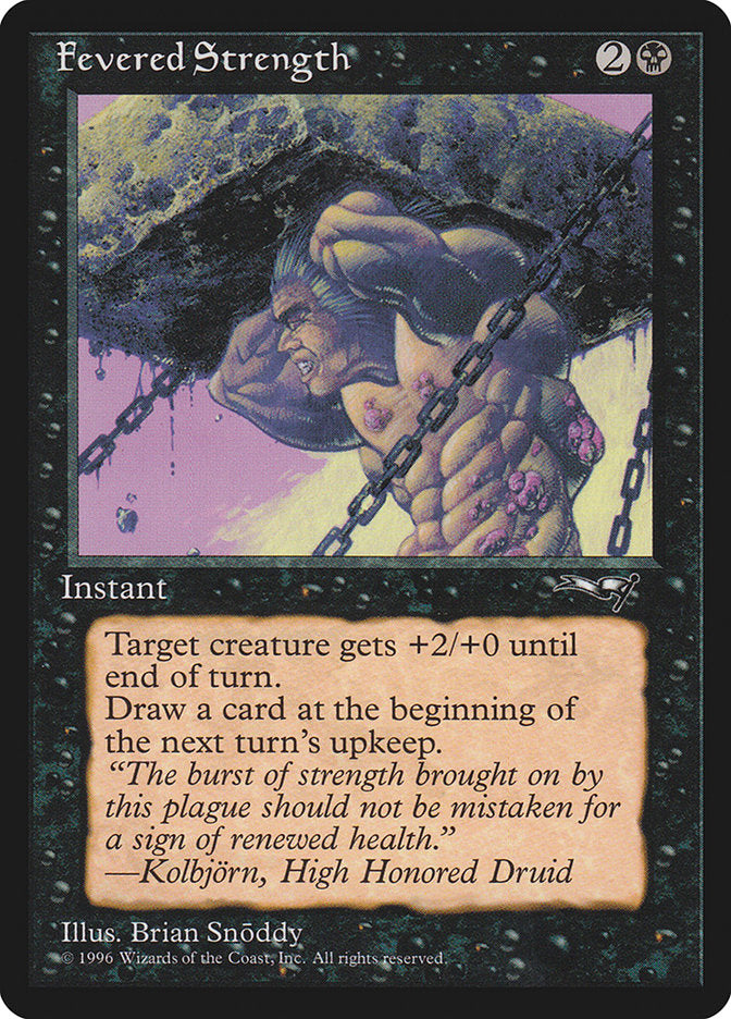 Fevered Strength (Lifting) [Alliances] | Game Haven TX