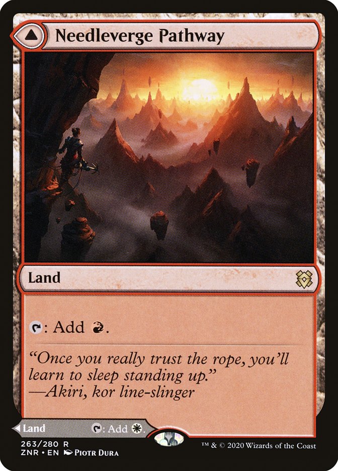 Needleverge Pathway // Pillarverge Pathway [Zendikar Rising] | Game Haven TX