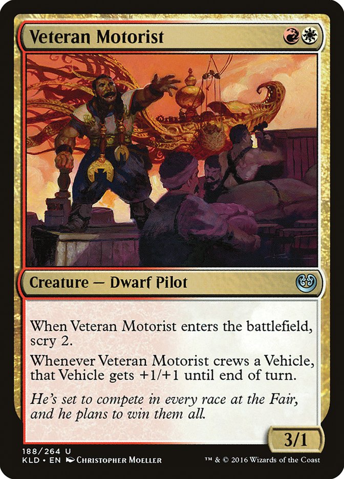 Veteran Motorist [Kaladesh] | Game Haven TX