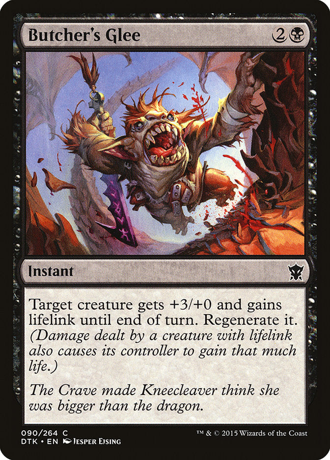 Butcher's Glee [Dragons of Tarkir] | Game Haven TX
