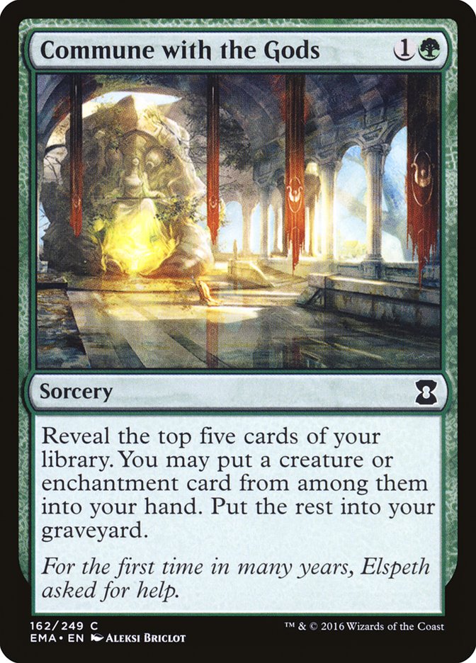 Commune with the Gods [Eternal Masters] | Game Haven TX