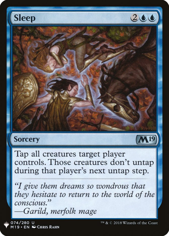 Sleep [Mystery Booster] | Game Haven TX