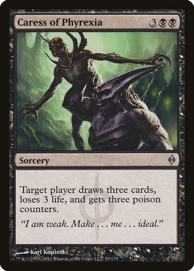 Caress of Phyrexia [New Phyrexia] | Game Haven TX