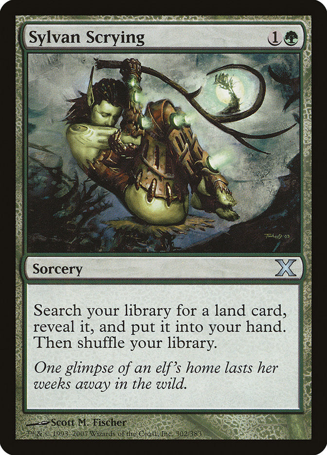 Sylvan Scrying [Tenth Edition] | Game Haven TX