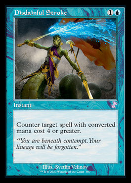 Disdainful Stroke (Timeshifted) [Time Spiral Remastered] | Game Haven TX