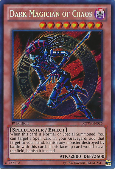 Dark Magician of Chaos [LCYW-EN026] Secret Rare | Game Haven TX