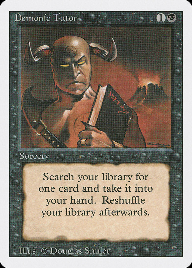 Demonic Tutor [Revised Edition] | Game Haven TX