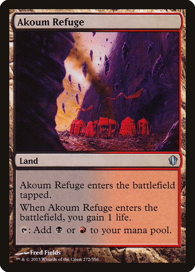 Akoum Refuge [Commander 2013] | Game Haven TX