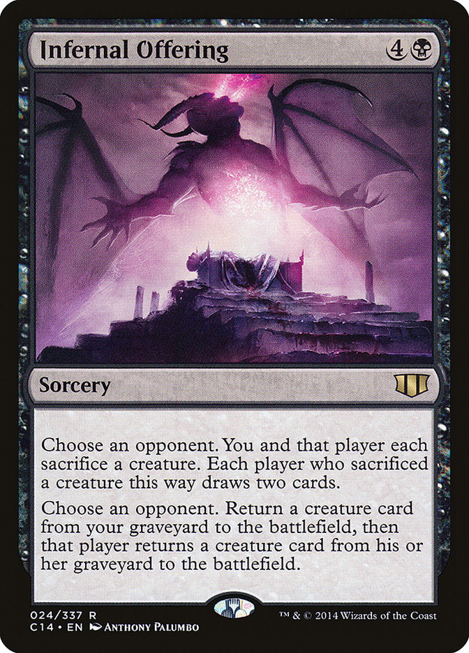 Infernal Offering [Commander 2014] | Game Haven TX