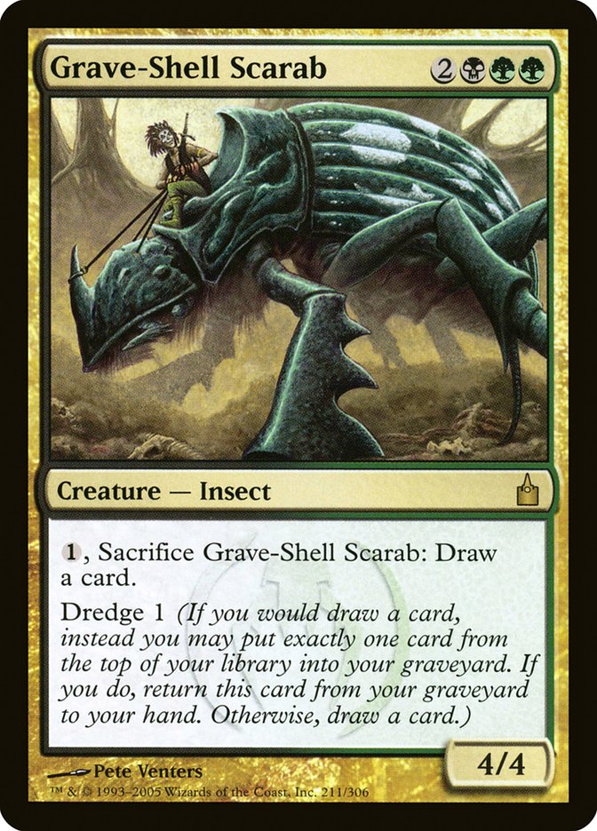 Grave-Shell Scarab [Ravnica: City of Guilds] | Game Haven TX