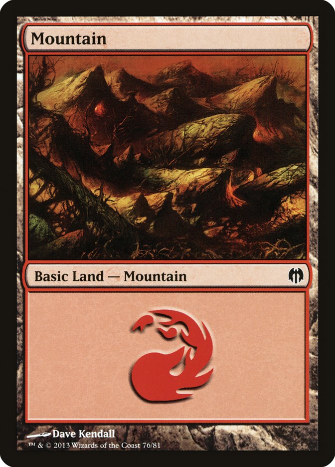 Mountain [Duel Decks: Heroes vs. Monsters] | Game Haven TX