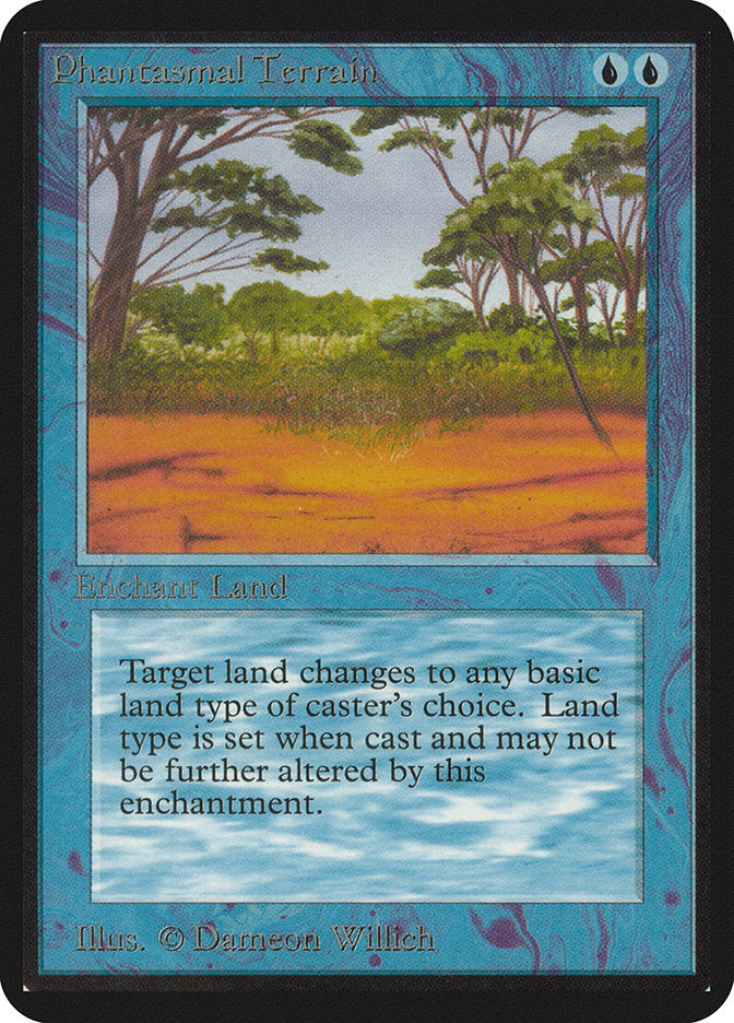 Phantasmal Terrain [Limited Edition Alpha] | Game Haven TX