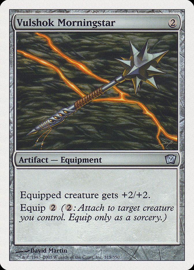 Vulshok Morningstar [Ninth Edition] | Game Haven TX