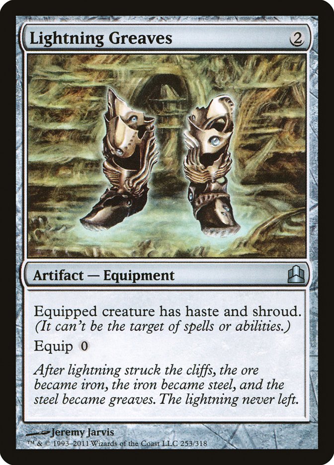 Lightning Greaves [Commander 2011] | Game Haven TX