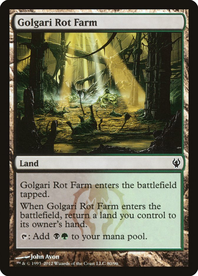 Golgari Rot Farm [Duel Decks: Izzet vs. Golgari] | Game Haven TX