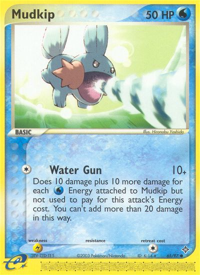 Mudkip (65/97) [EX: Dragon] | Game Haven TX