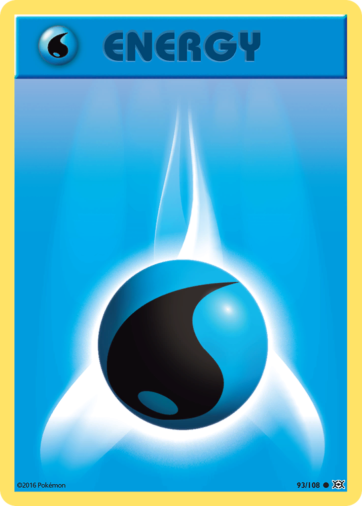 Water Energy (93/108) [XY: Evolutions] | Game Haven TX