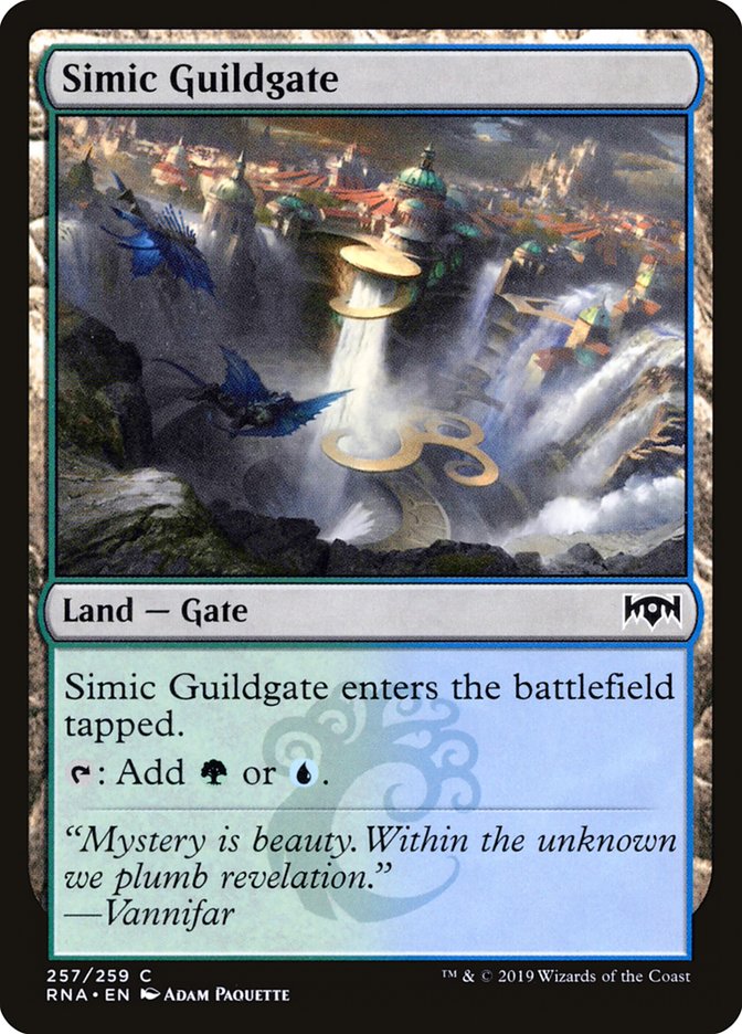 Simic Guildgate (257/259) [Ravnica Allegiance] | Game Haven TX