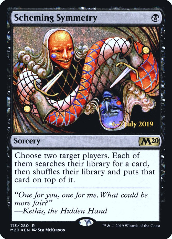 Scheming Symmetry [Core Set 2020 Promos] | Game Haven TX