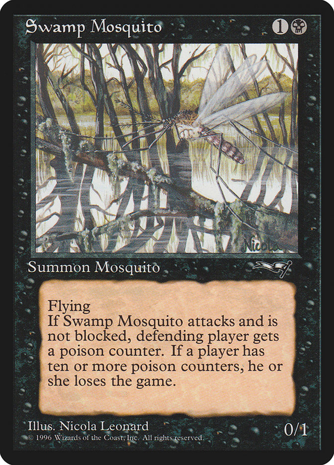 Swamp Mosquito (Facing Side) [Alliances] | Game Haven TX