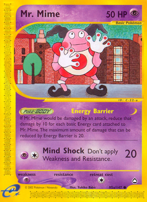 Mr. Mime (95a/147) [Aquapolis] | Game Haven TX