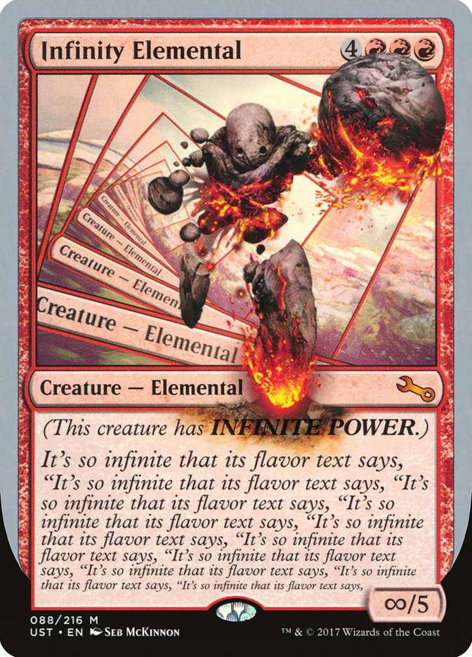 Infinity Elemental [Unstable] | Game Haven TX