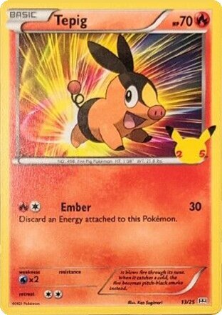 Tepig (13/25) [McDonald's 25th Anniversary] | Game Haven TX