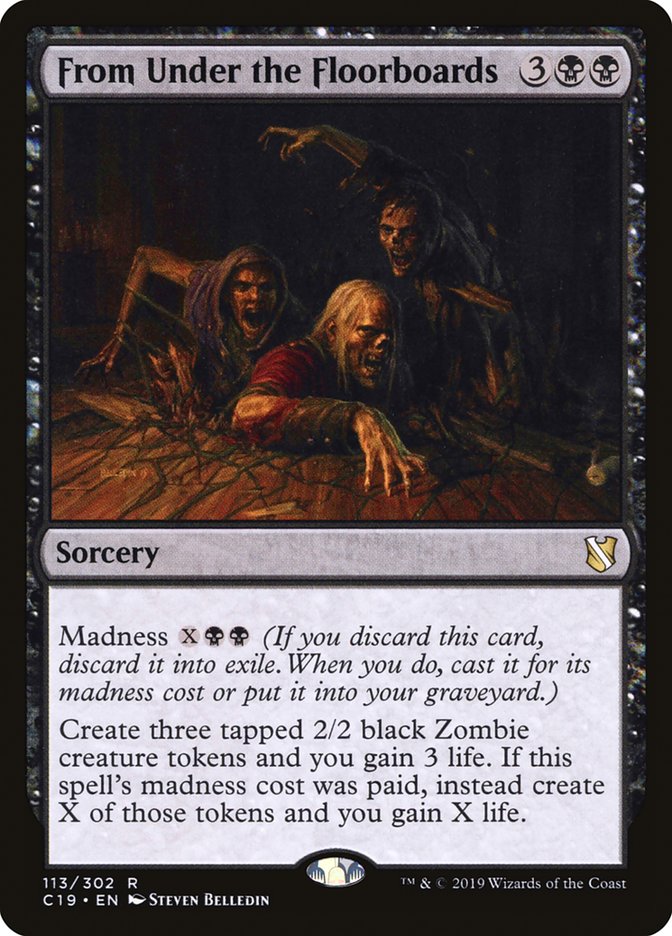 From Under the Floorboards [Commander 2019] | Game Haven TX