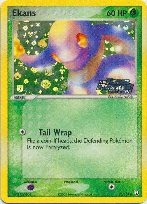Ekans (55/109) (Stamped) [EX: Team Rocket Returns] | Game Haven TX