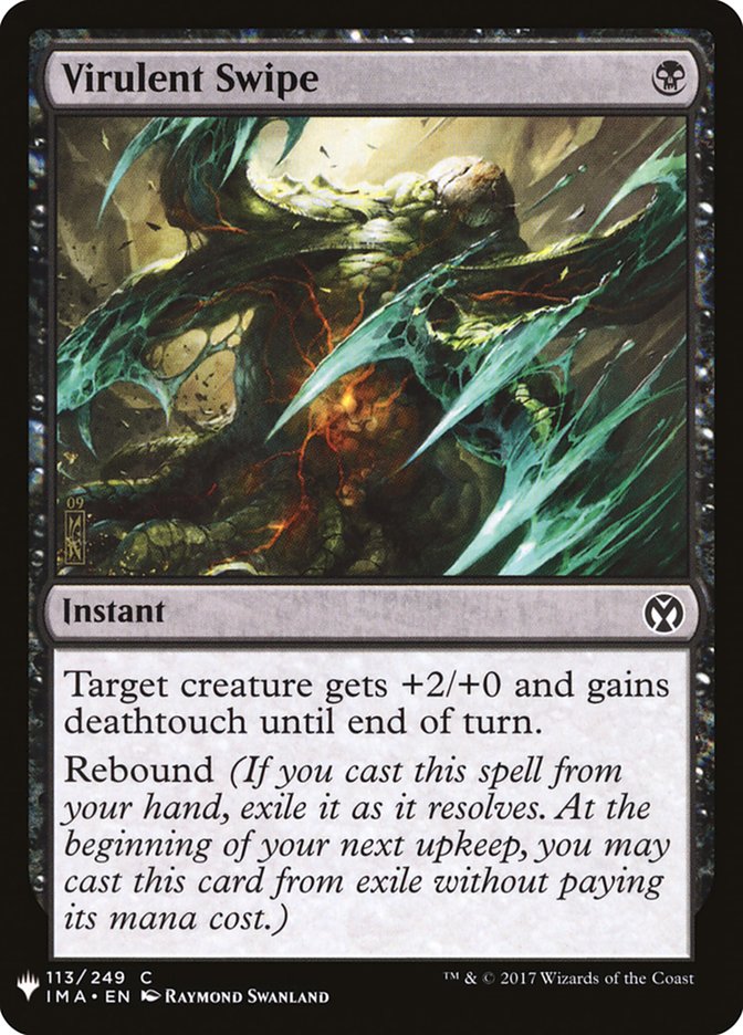 Virulent Swipe [Mystery Booster] | Game Haven TX