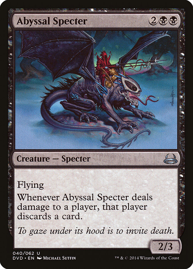 Abyssal Specter [Duel Decks Anthology: Divine vs. Demonic] | Game Haven TX