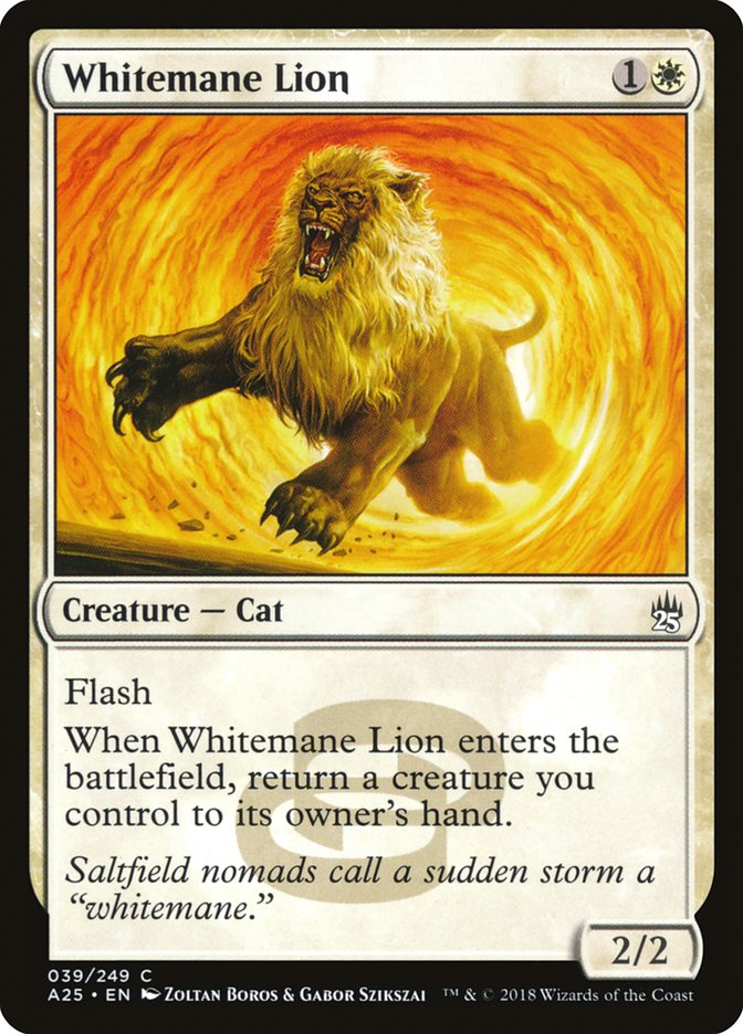 Whitemane Lion [Masters 25] | Game Haven TX