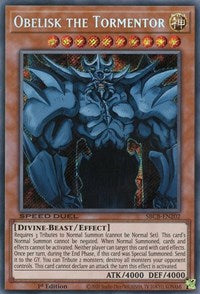 Obelisk the Tormentor [SBCB-EN202] Secret Rare | Game Haven TX