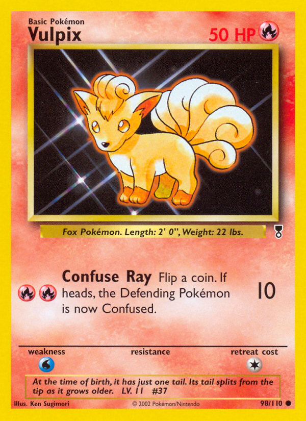 Vulpix (98/110) [Legendary Collection] | Game Haven TX