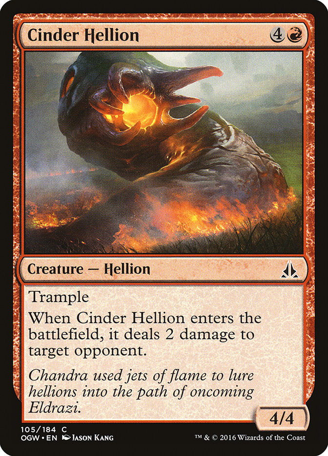 Cinder Hellion [Oath of the Gatewatch] | Game Haven TX