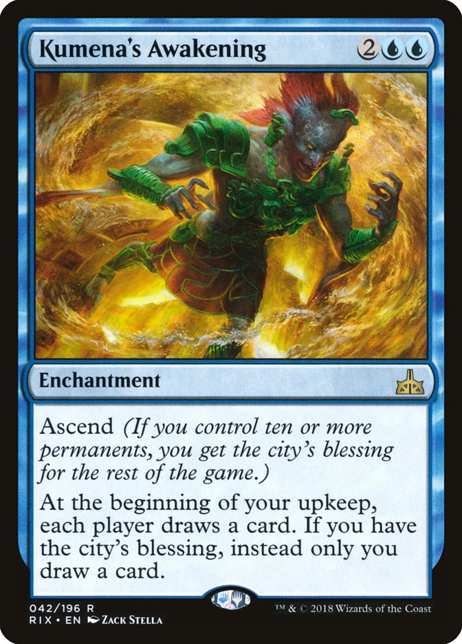 Kumena's Awakening [Rivals of Ixalan] | Game Haven TX