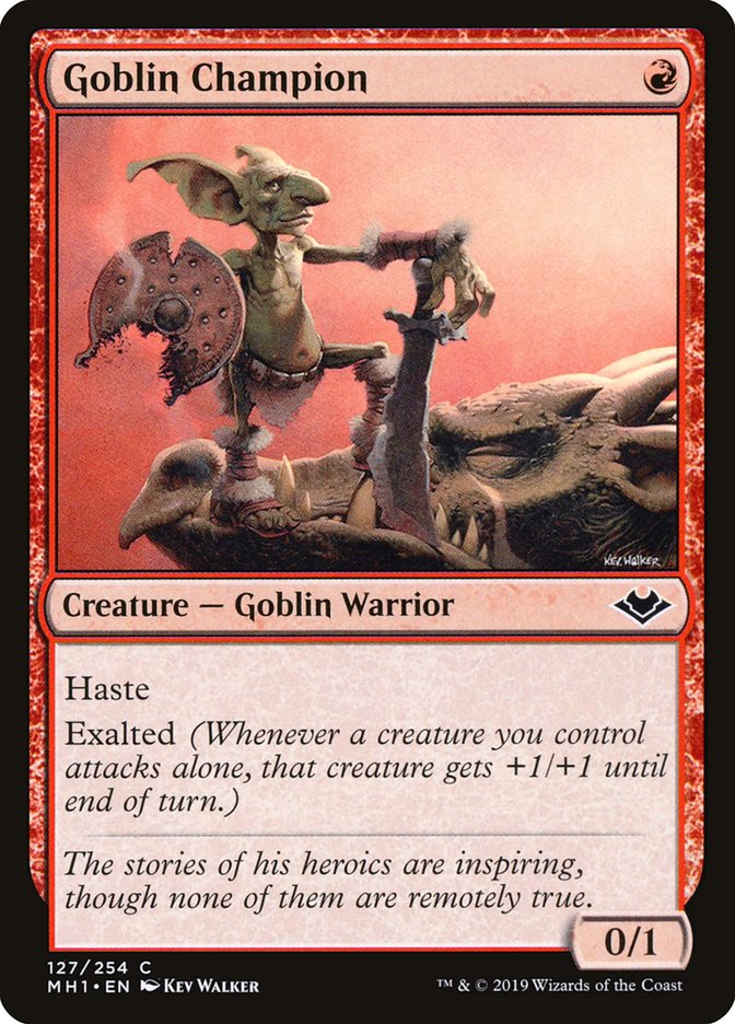 Goblin Champion [Modern Horizons] | Game Haven TX