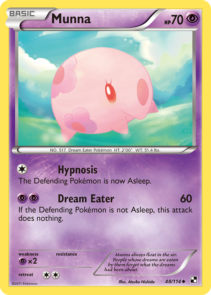 Munna (48/114) [Black & White: Base Set] | Game Haven TX